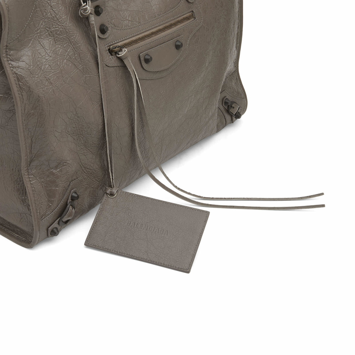 Balenciaga Men's Le City Large Bag in Dark Noix 