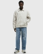 Calvin Klein Jeans WOVEN LABEL SNAP HWK JACKET Beige Mens Bomber Jackets/Overshirt