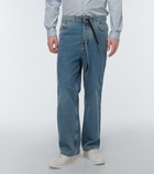 Loewe - Drawstring straight jeans