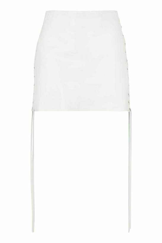 Photo: Salvatore Santoro Leather Mini Skirt