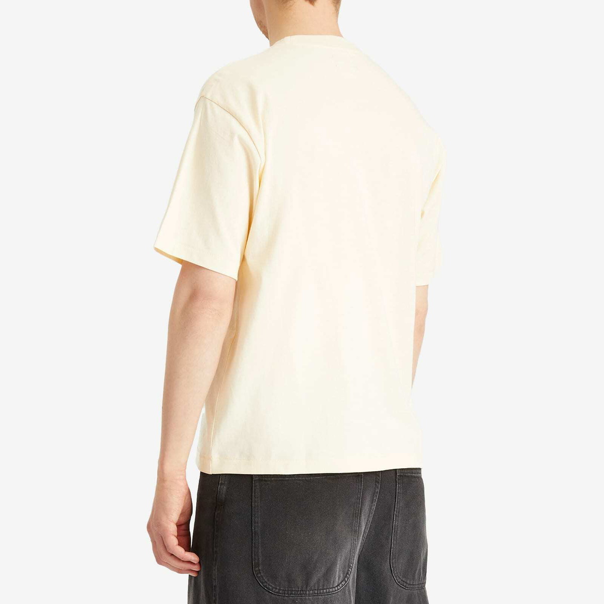MARKET Men's Smiley Sunshine T-Shirt in Butter-Cream