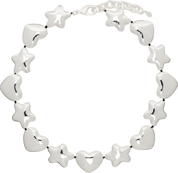 Photo: Sandy Liang Silver Beans Necklace