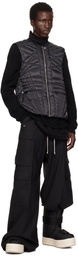 Rick Owens Moncler + Rick Owens Black Low Splint Boots