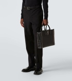 Christian Louboutin Nastroloubi leather briefcase