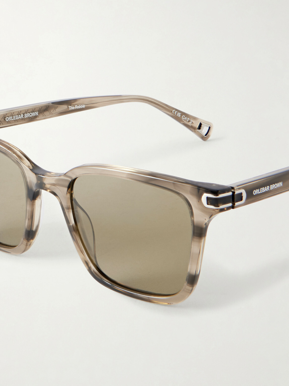 Orlebar Brown - Robbie D-Frame Acetate Sunglasses