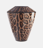 Dolce&Gabbana Casa Leopardo Large porcelain vase