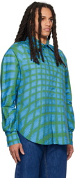 Bianca Saunders Blue Lamont Shirt