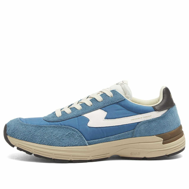 Photo: Stepney Workers Club Men's Osier S-Strike Runner in Sea Blue