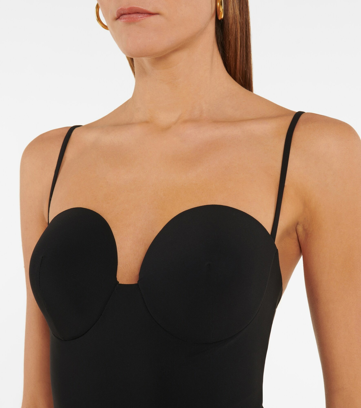 【MAGDA BUTRYM】bustier embellished underwired swimsuit Magda Butrym - Bustier swimsuit Magda Butrym
