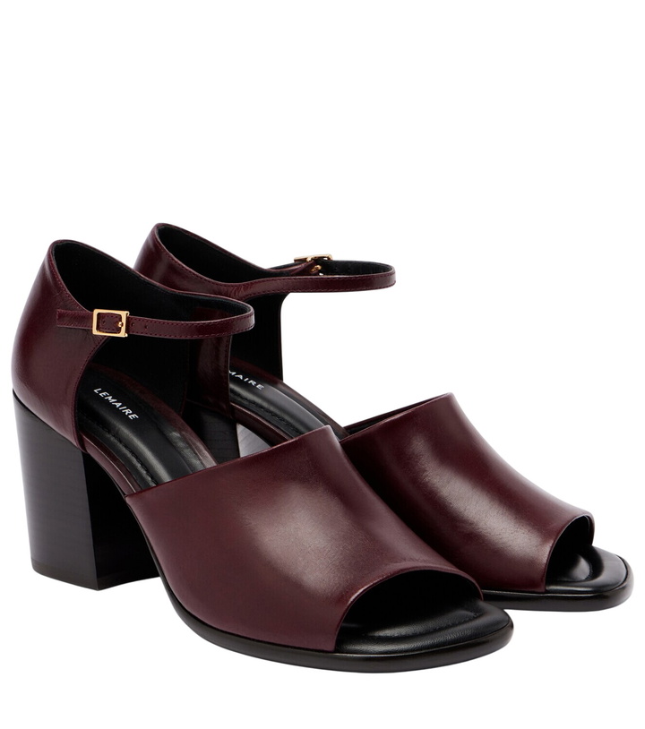 Photo: Lemaire 80 leather sandals