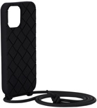 Bottega Veneta Black Intreccio iPhone 13 Pro Max Case