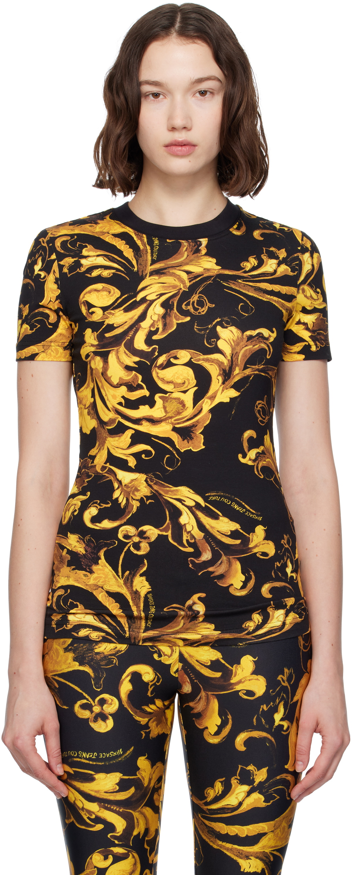 【関税＆送料込み】Versace Printed T-Shirt VJC73GAHT27-CJ00T-C89FW22(4).