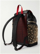Christian Louboutin - Explorafunk Studded Full-Grain Leather Backpack