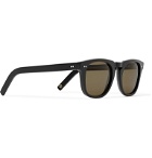 Kingsman - Cutler and Gross Square-Frame Matte-Acetate Sunglasses - Black