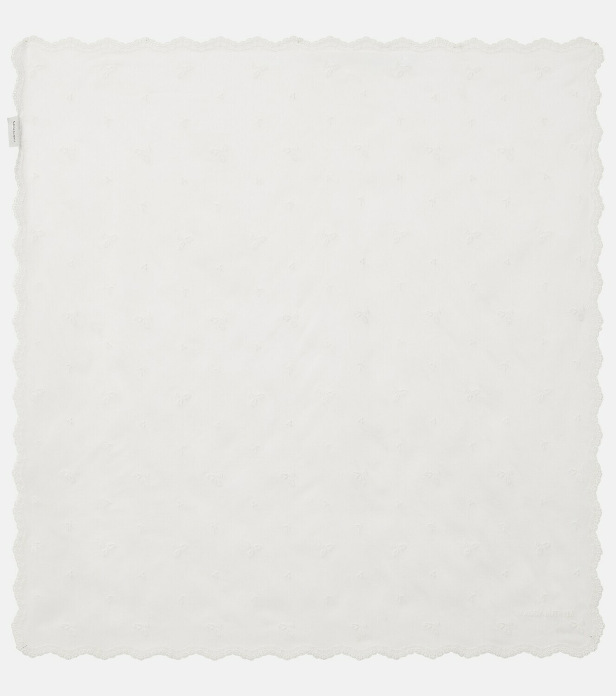 Magda Butrym Embroidered silk, wool and cotton-blend scarf