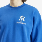 No Problemo Men's NYP Sweatshirt in Blue