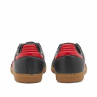 Adidas Samba OG Sneakers in Carbon/Better Scarlet/Gum