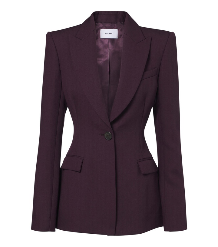 Photo: Alex Perry Virgin wool blazer