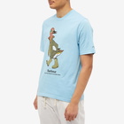 Barbour x NOAH Duck T-Shirt in Sky Blue