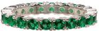 Hatton Labs Green Eternity Ring