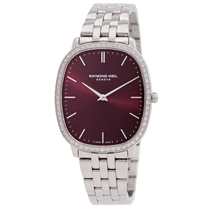 Photo: Raymond Weil Toccata Quartz Red Dial Ladies Watch 5280-STS-45001