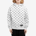 F.C. Real Bristol Men's All Over Star Sweat Hoodie in Gray