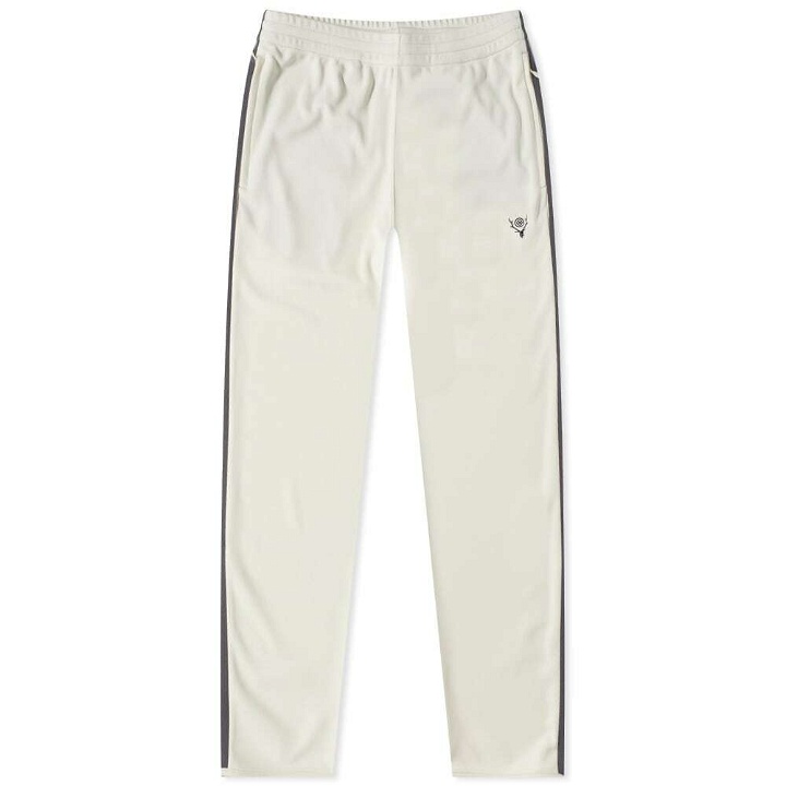Photo: South2 West8 Men's Trainer Track Pant in Off White