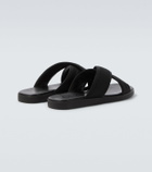 Gucci Logo jacquard sandals