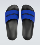 Balenciaga - Pool logo rubber slides