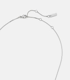 Messika Move 18kt white gold necklace with diamonds