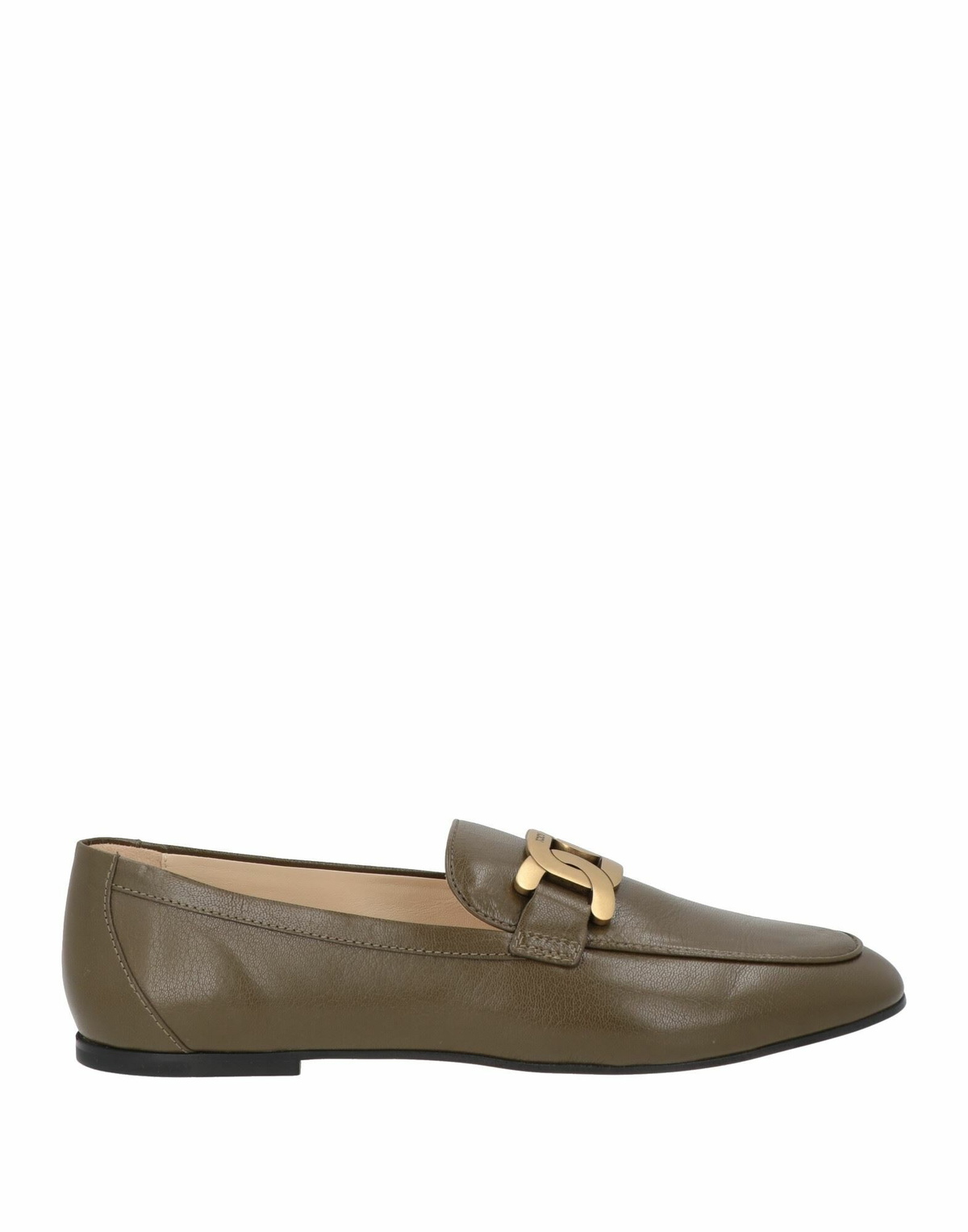 Tod's Womens Loafers Khaki