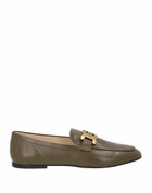 Tod's Womens Loafers Khaki