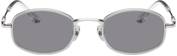 Photo: BONNIE CLYDE Silver & Black Bicycle Sunglasses