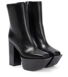 Peter Do - Leather platform ankle boots