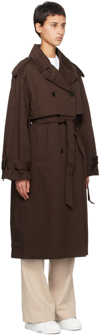 Axel Arigato Brown Vista Trench Coat Axel Arigato