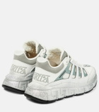 Versace Trigreca leather low-top sneakers
