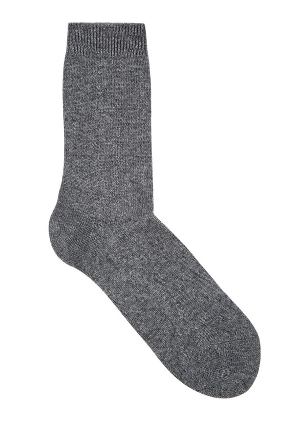 Photo: Falke Cosy Wool-blend Socks Light Grey 3942 (IT39 42 / UK6
