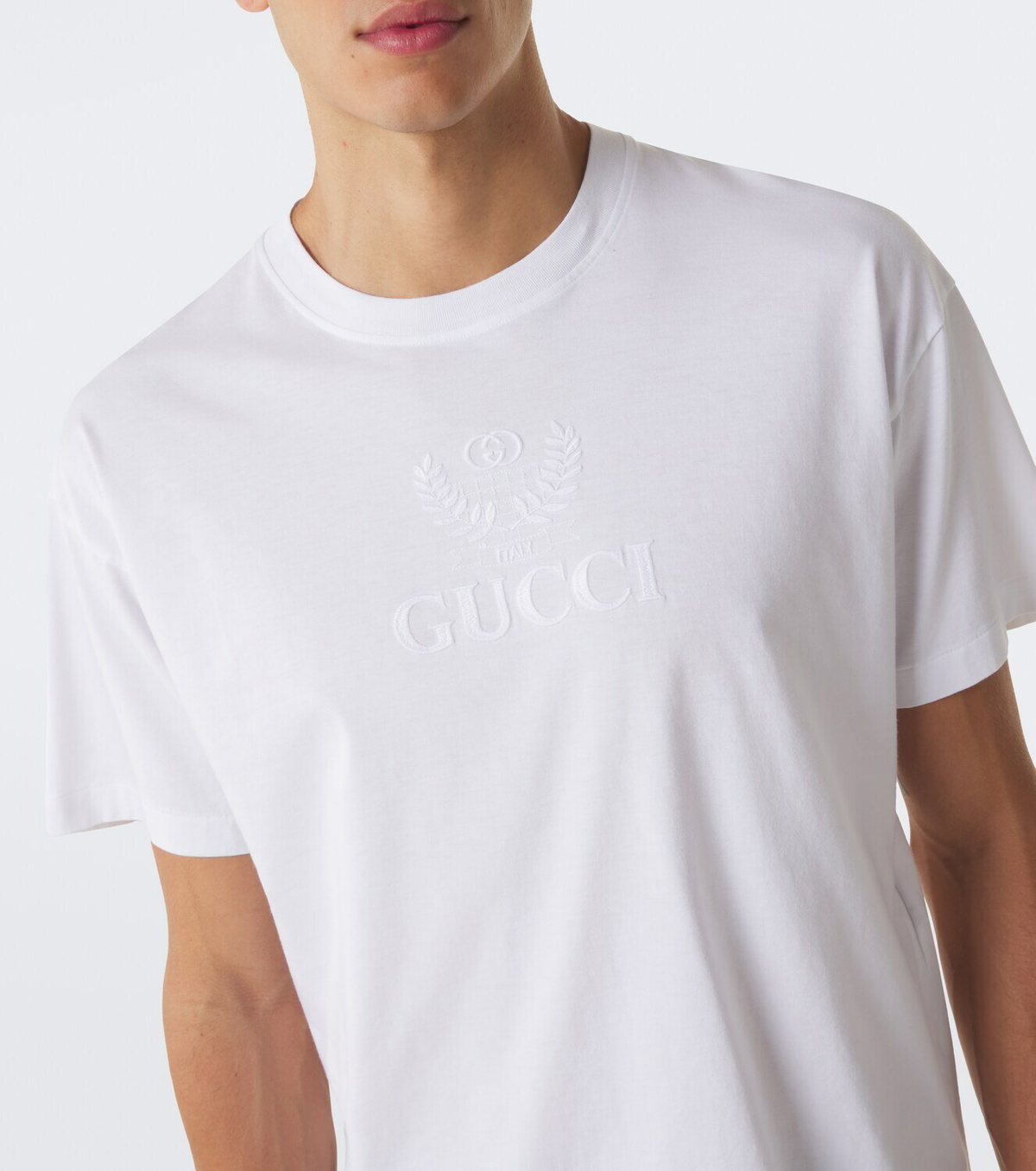Gucci Logo cotton jersey T-shirt
