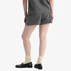 A.P.C. Women's Andrea Check Shorts in Green