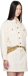 A.P.C. Off-White Natacha Ramsay-Levi Edition Sainters Denim Jacket