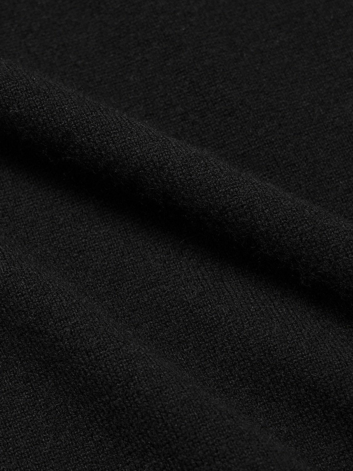 Allude - Cashmere Rollneck Sweater - Black