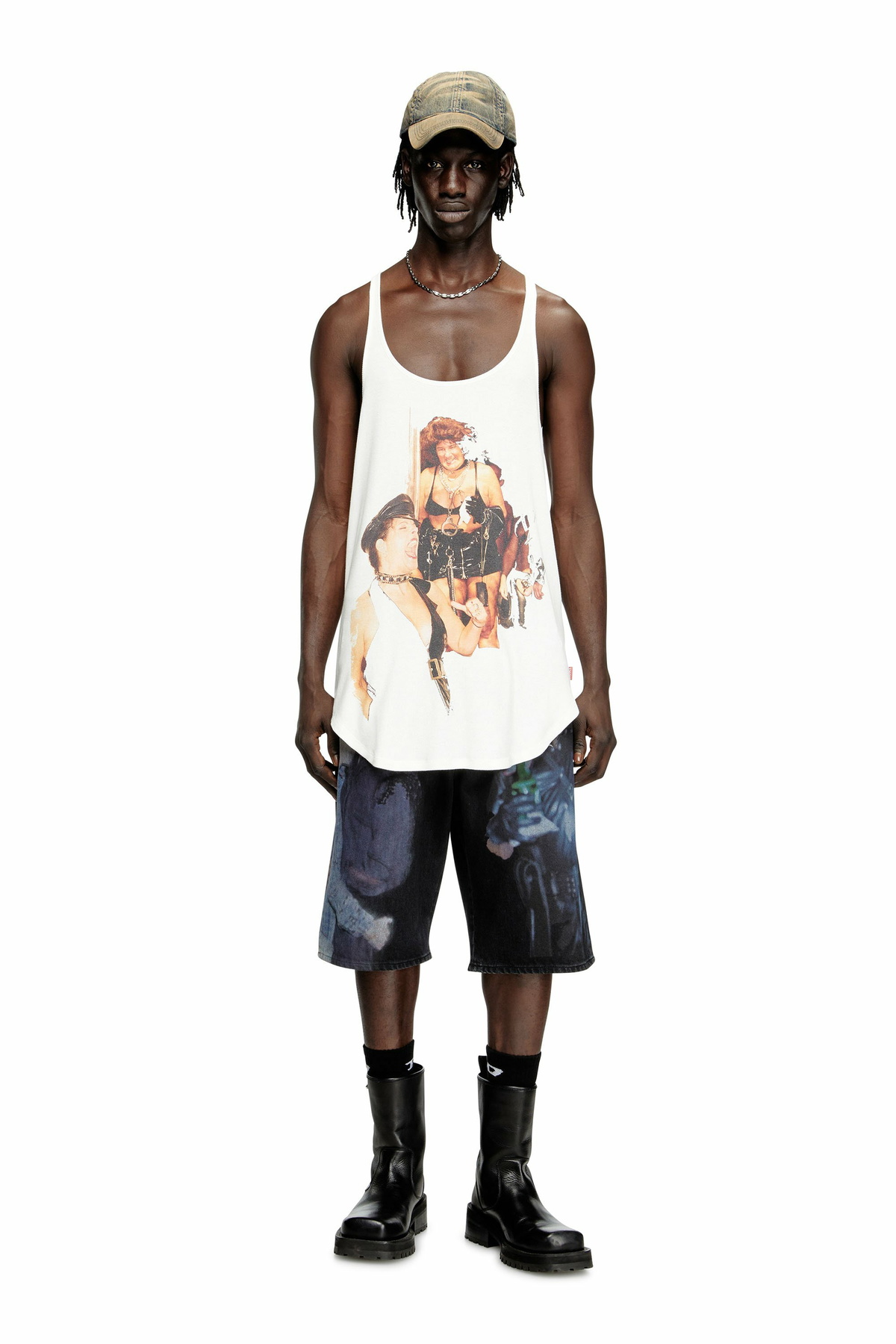 Diesel - T-Shirts - Unisex - White