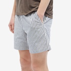 NN07 Men's Gregor Stripe Short in Navy Stripe