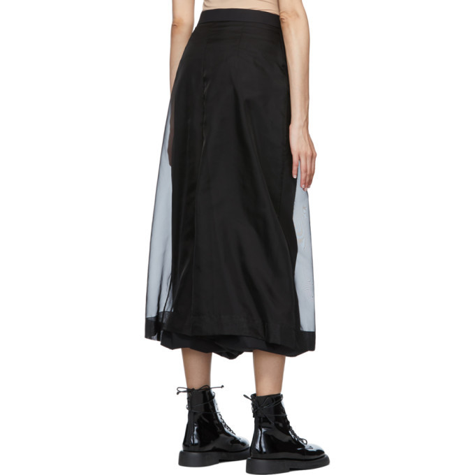 Enfold Black Layered Trousers