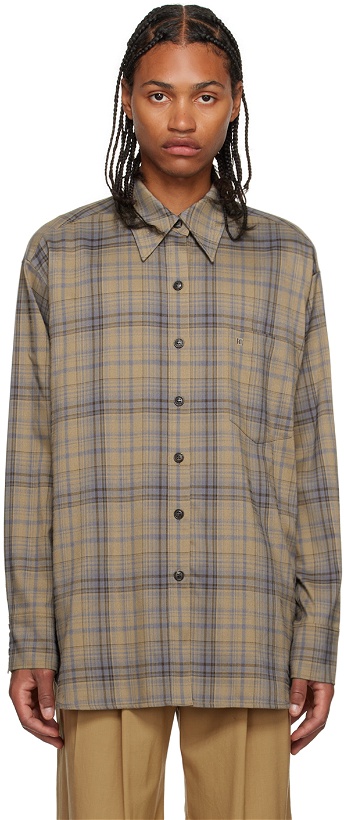 Photo: LOW CLASSIC Beige Check Shirt