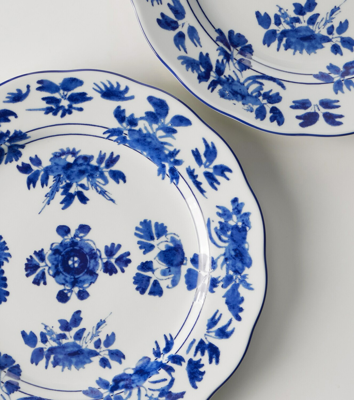 Cabana Gloria set of 2 porcelain dinner plates