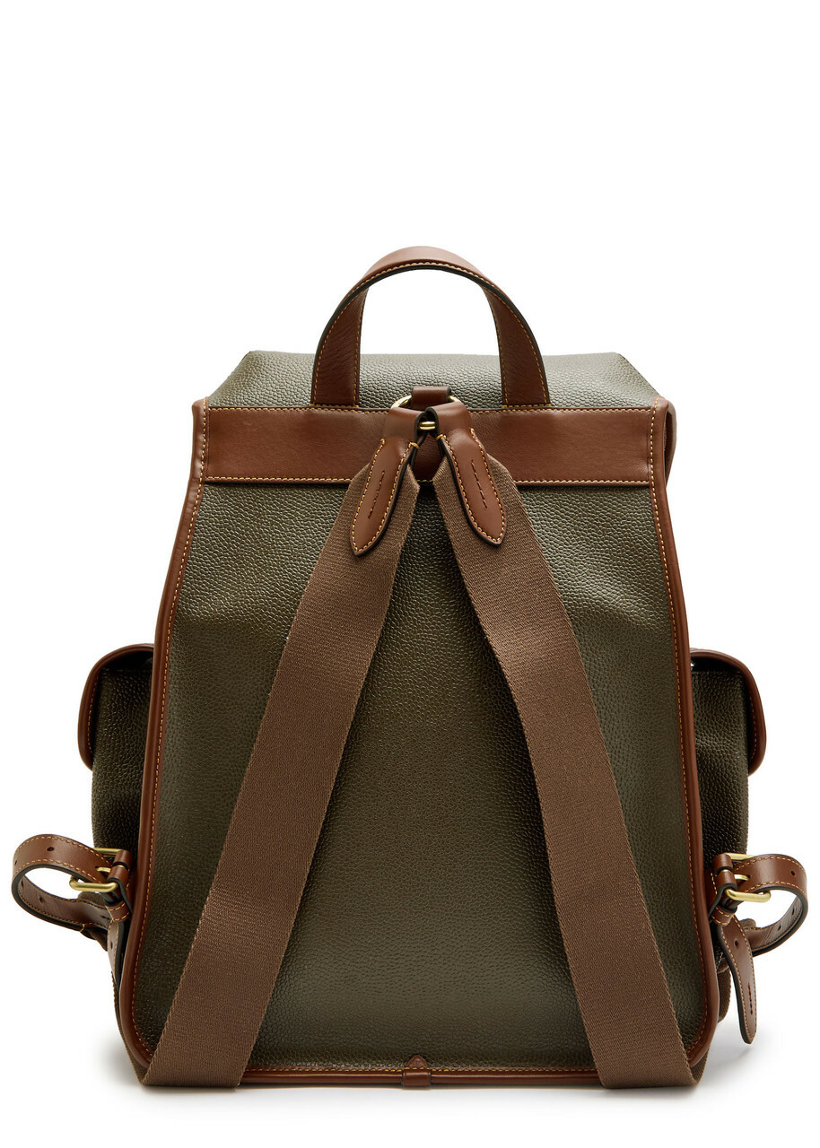 Mulberry Heritage Pebbled Leather Backpack - Brown - One Size