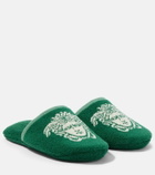 Versace Home Medusa cotton terry slippers