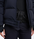 Moncler Grenoble Arrabas shearling-trimmed ski jacket