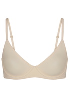 Skims Unlined Stretch-jersey Demi bra Cream